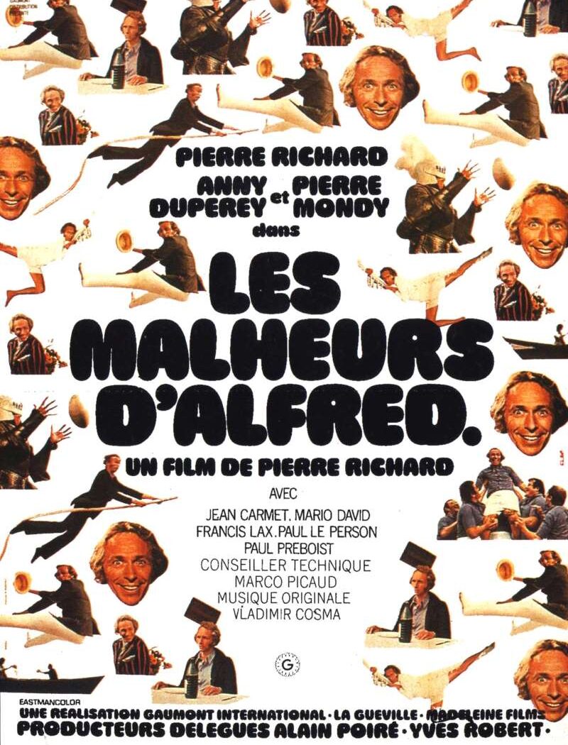 Les malheurs d'Alfred, l'affiche