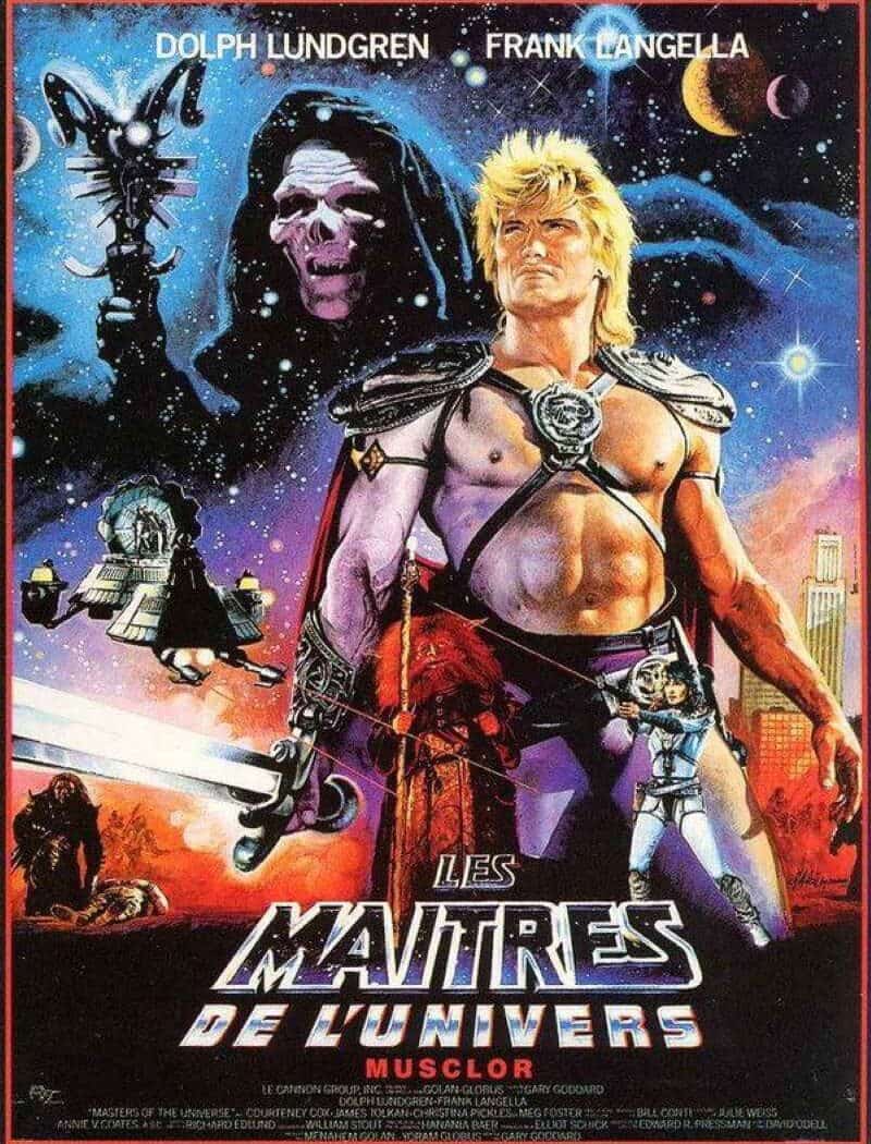 Les maîtres de l'univers, l'affiche du film