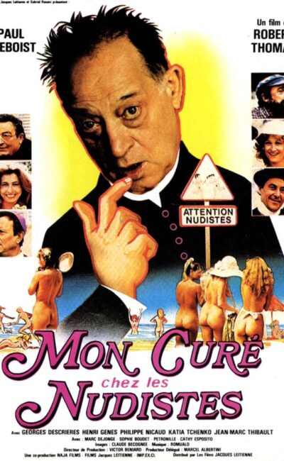 Mon curé chez les nudistes, l'affiche