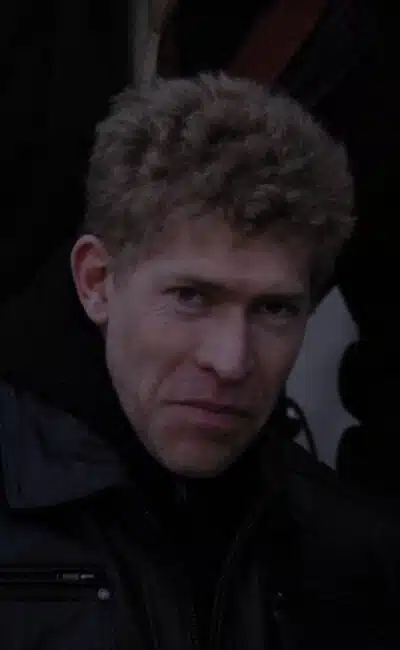 Nathan Miller sur le tournage de Je suis heureux que ma mère soit vivante