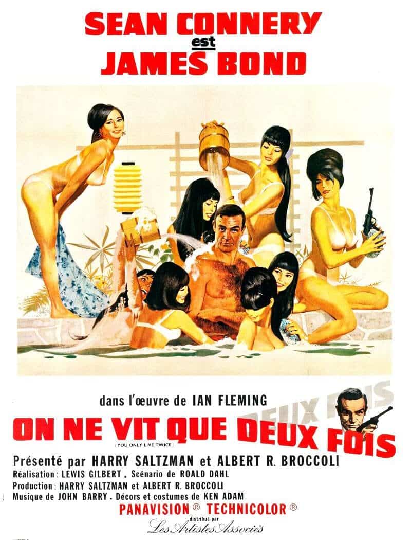 On ne vit que deux fois, l'affiche