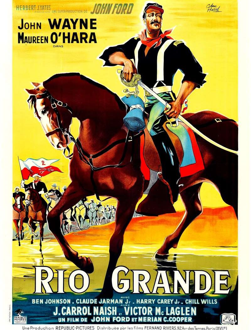 Rio Grande, l'affiche