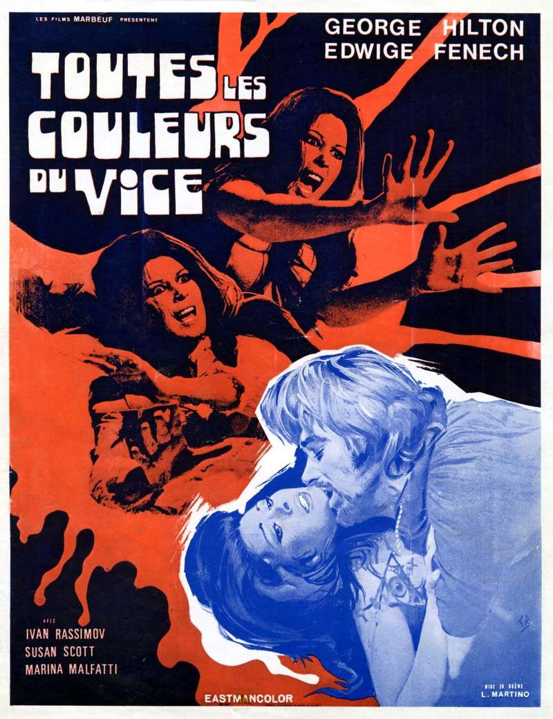 Toutes les couleurs du vice, l'affiche