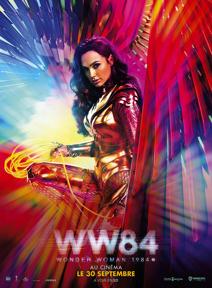 Wonder Woman 1984, affiche septembre 2020 Gal Gadot