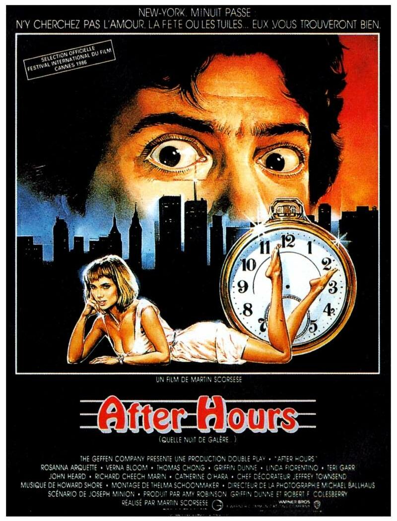After Hours, l'affiche