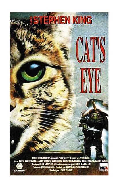 Stephen King's Cat's eye, jaquette française VHS Delta Vidéo / Cannon Film