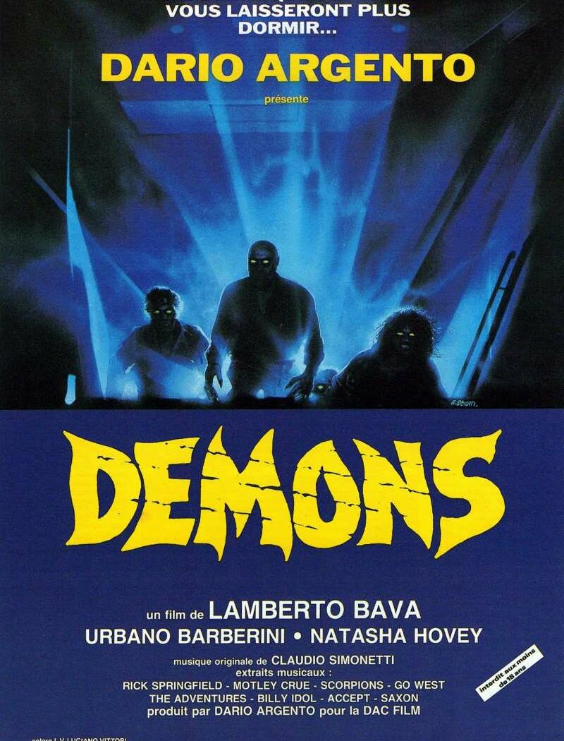 Démons, l'affiche