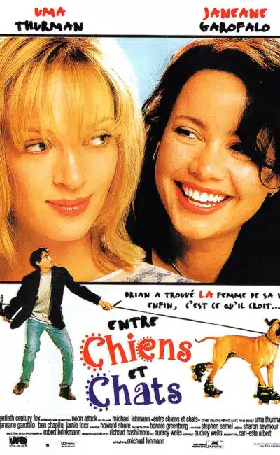 Entre Chiens et chats, affiche 1996 Uma Thurman