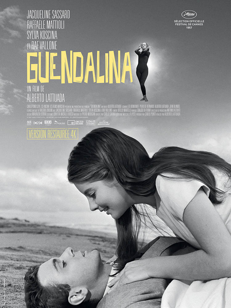 Affiche de Guendalina d'Alberto Lattuada, reprise 2020