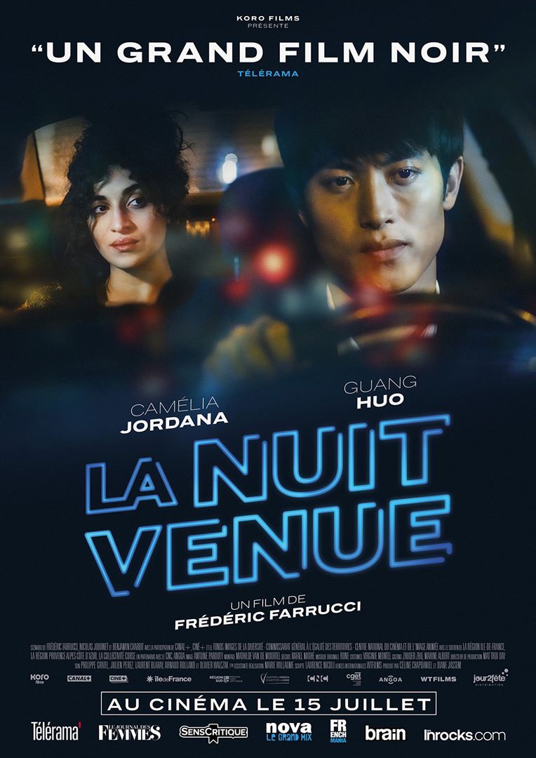La nuit venue, l'affiche