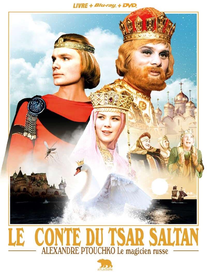 Le conte du tsar Saltan, la jaquette Blu-ray