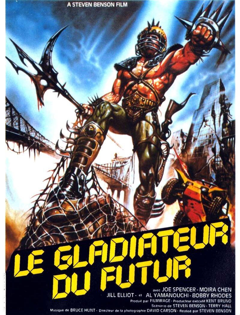Le gladiateur du futur, l'affiche
