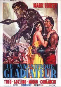 Le gladiateur magnifique, l'affiche