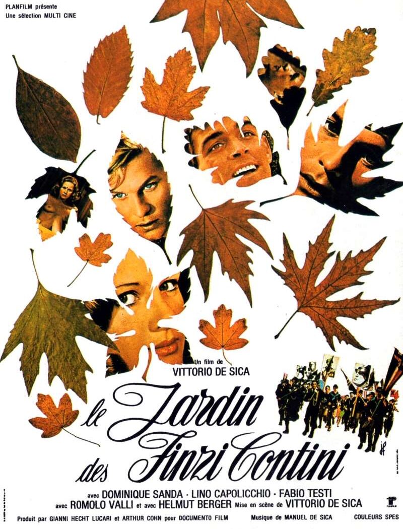Le jardin des Finzi-Contini, l'affiche 1970