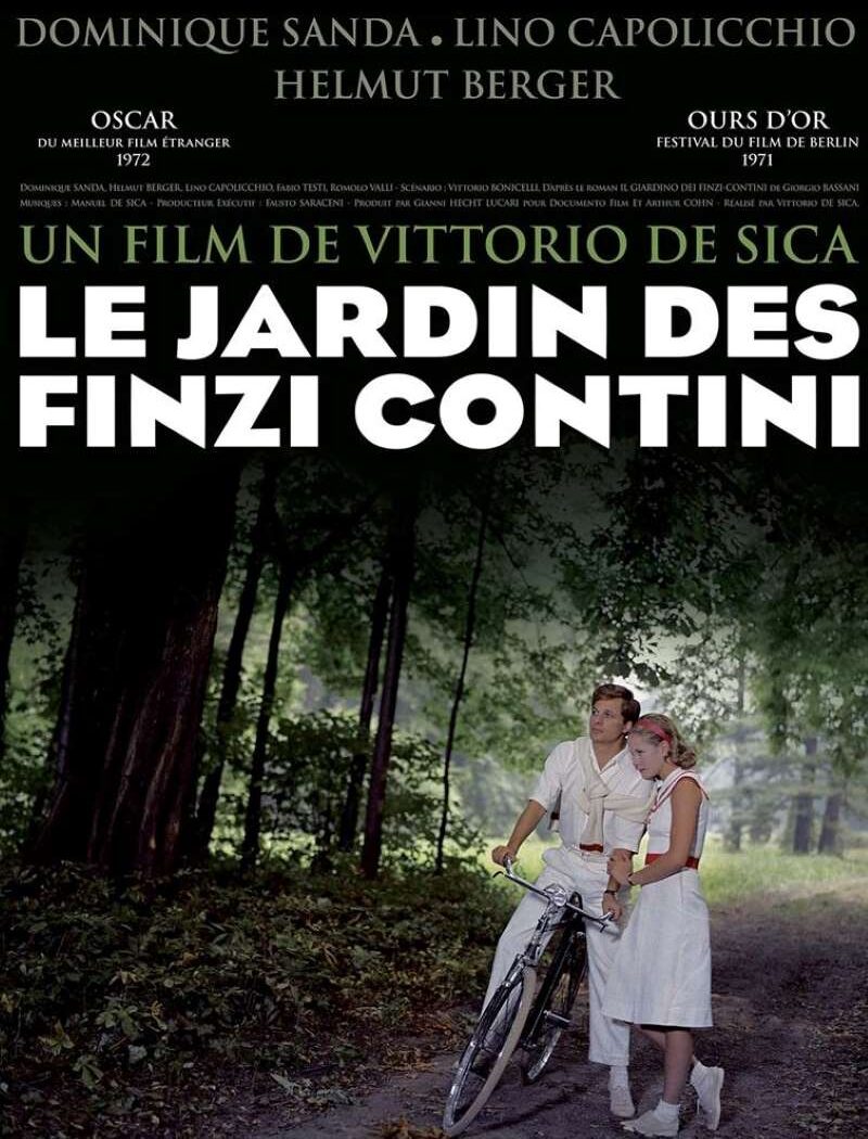 Le jardin des Finzi-Contini, l'affiche de la reprise