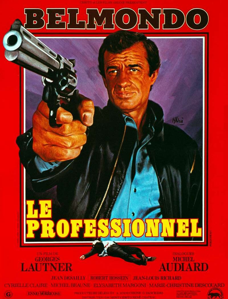 Le professionnel, l'affiche