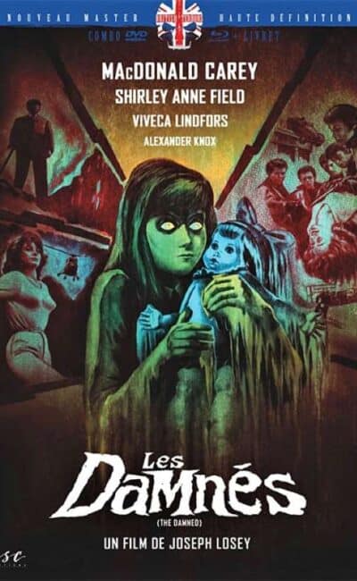 Les damnés, jaquette Mediabook