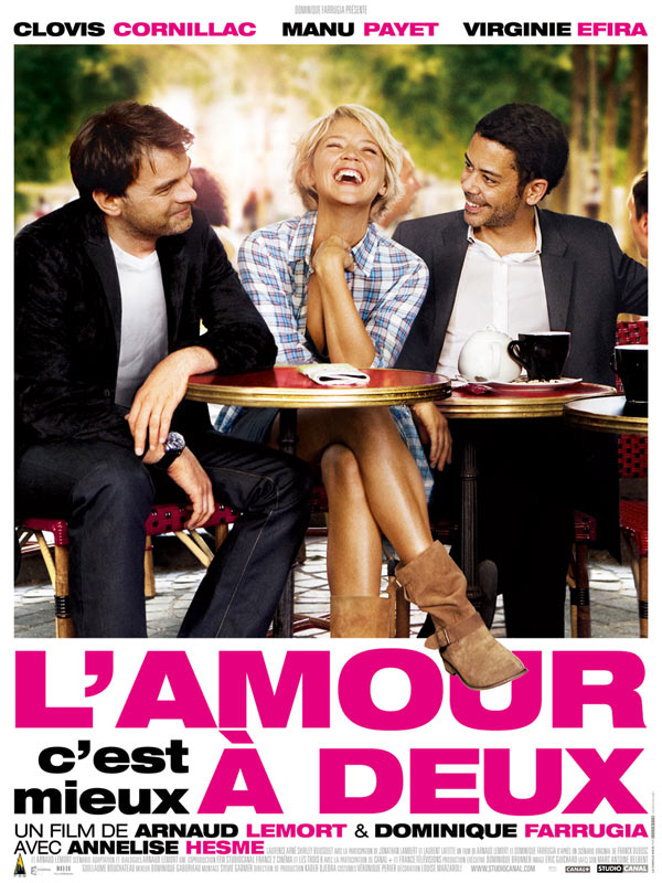 L'amour c'est mieux à deux, affiche du film avec Virginie Efira