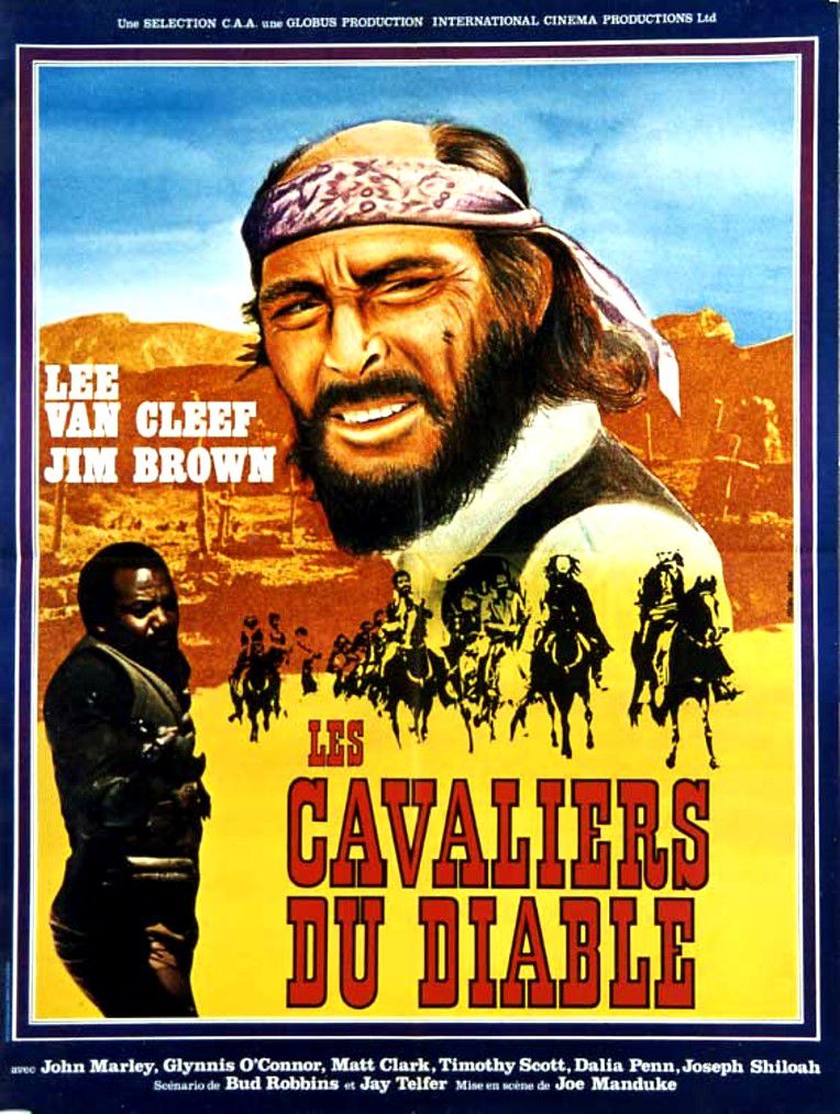 Affiche du film les cavaliers du diable