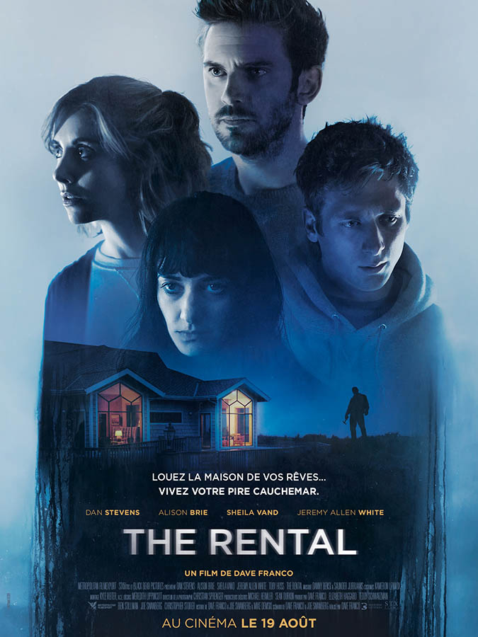 The Rental de Dave Franco, affiche France