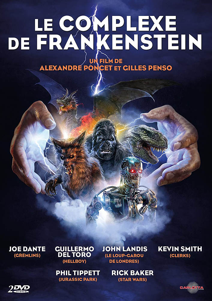 Le complexe de Frankenstein, cover dvd Carlotta