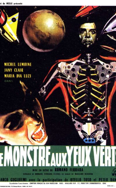 Le monstre aux yeux verts, l'affiche