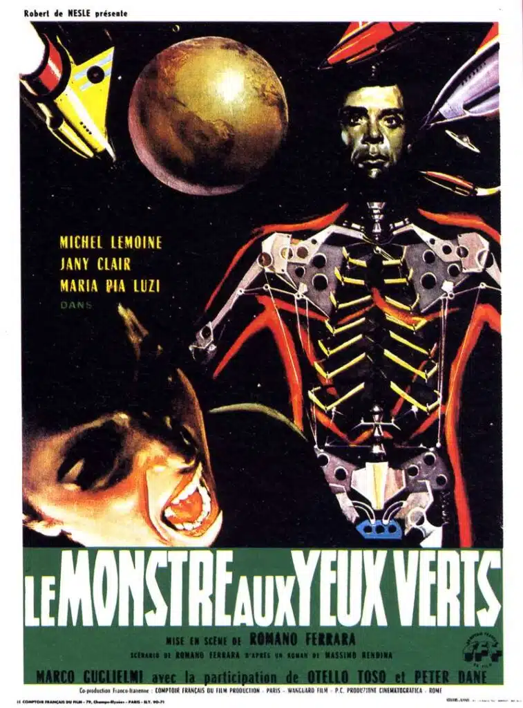 Le monstre aux yeux verts, l'affiche