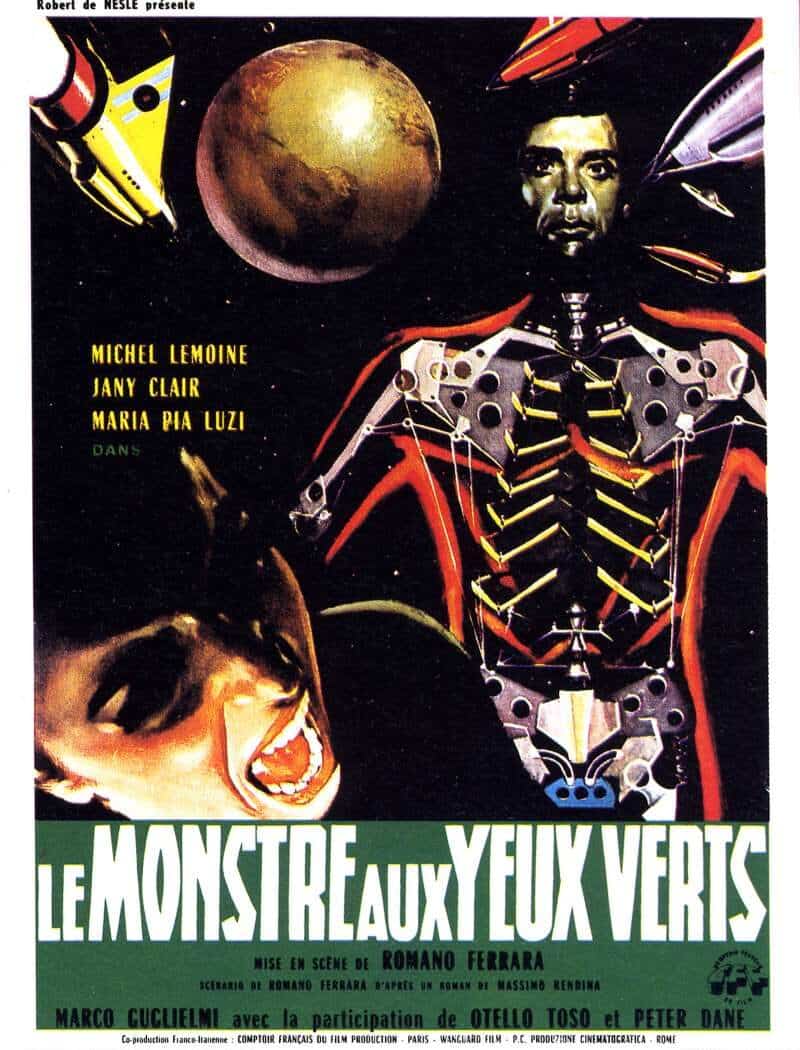 Le monstre aux yeux verts, l'affiche