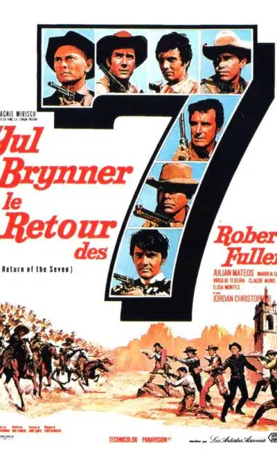 Le retour des Sept, l'affiche