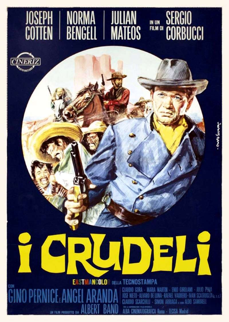 Les cruels, affiche italienne