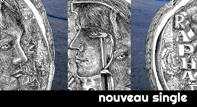 Raphael : Maquillage bleu préfigure le nouvel album