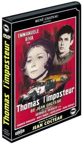 Thomas l'imposteur, jaquette