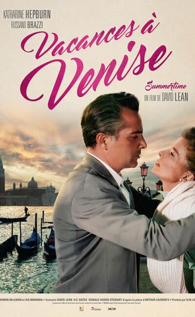 Affiche reprise 2020 de Vacances à Venise (Summertime)