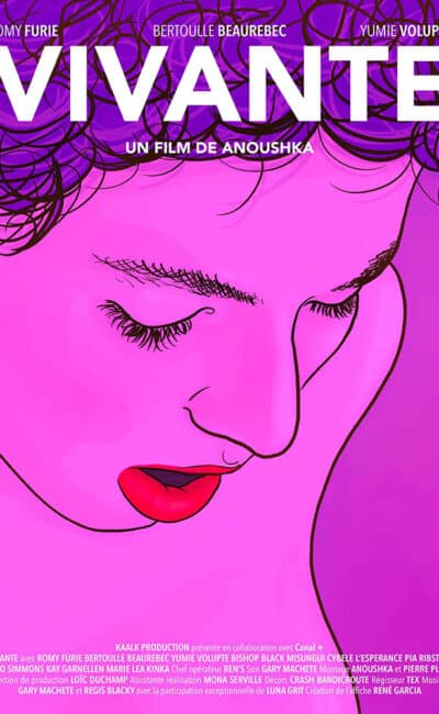 Vivante de Anoushka, affiche du film porno érotique