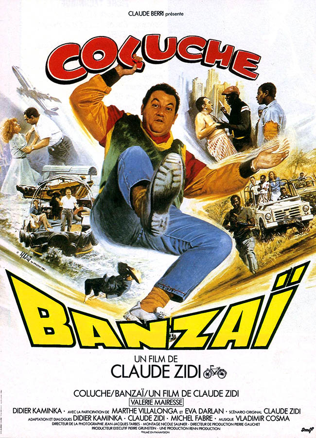 Banzaï de Claude Zidi, l'affiche de Mascii
