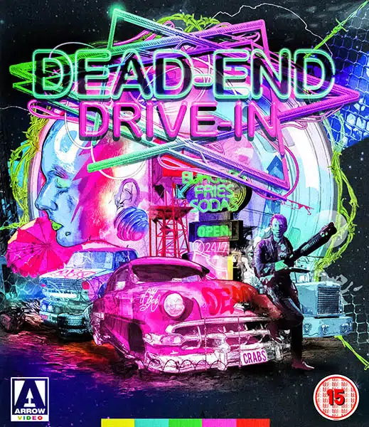 Le drive-in de l'enfer, jaquette Arrow Films exclusive à l'éditeur