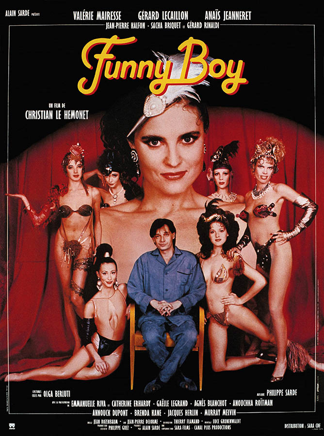 Funny Boy avec Valérie Mairesse, affiche du film