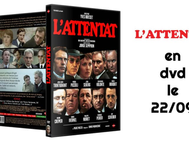 L’attentat de Yves Boisset en DVD