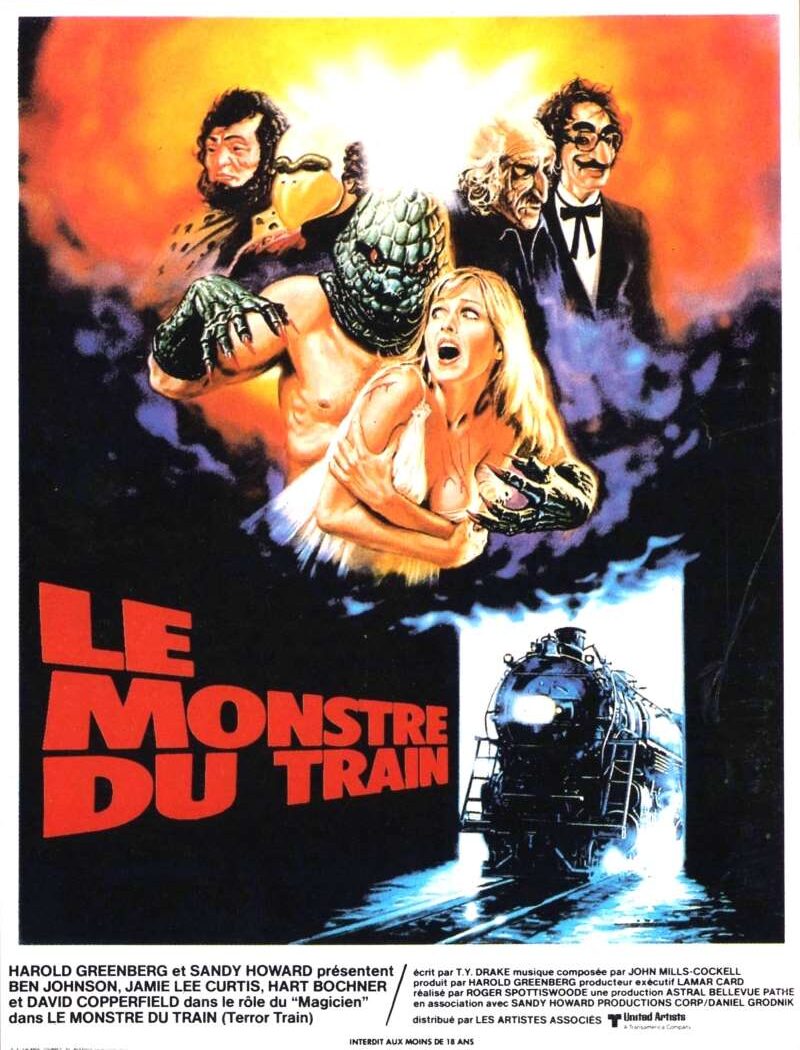 Le monstre du train, l'affiche