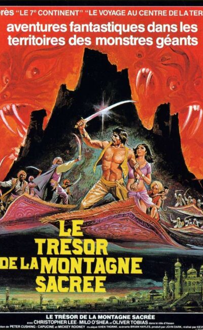 Le trésor de la montagne sacrée, l'affiche