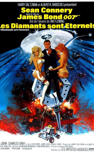 Les diamants sont éternels, l'affiche