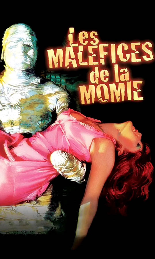 Les Maléfices de la Momie, cover VOD