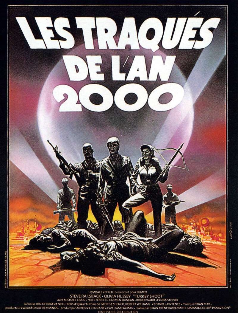 Les traqués de l'an 2000, l'affiche