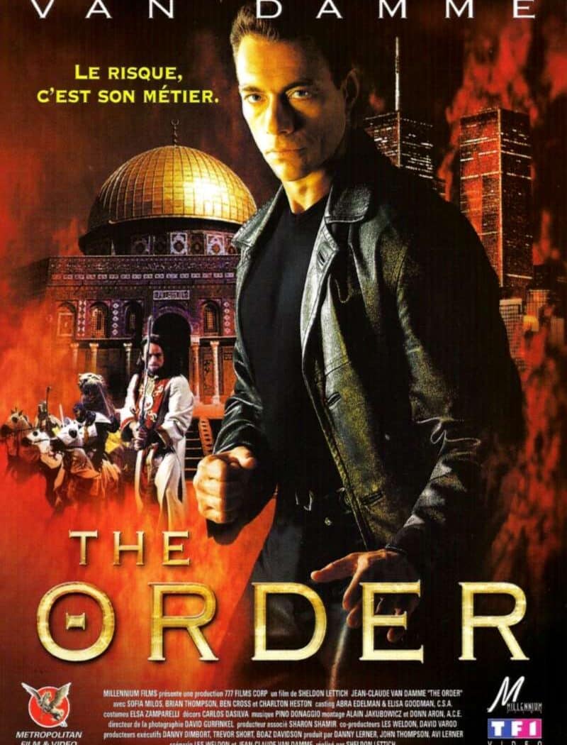 The Order, la jaquette DVD