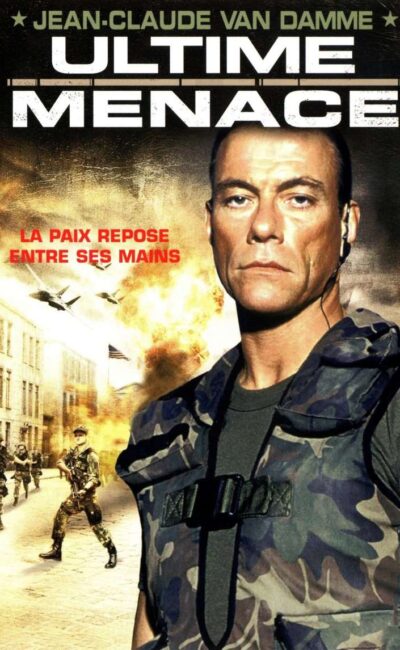 Ultime menace, la jaquette DVD