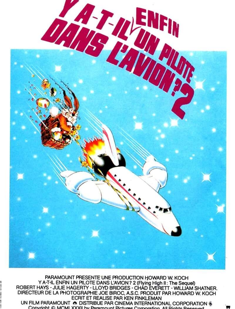 Y a-t-il enfin un pilote dans l'avion, l'affiche