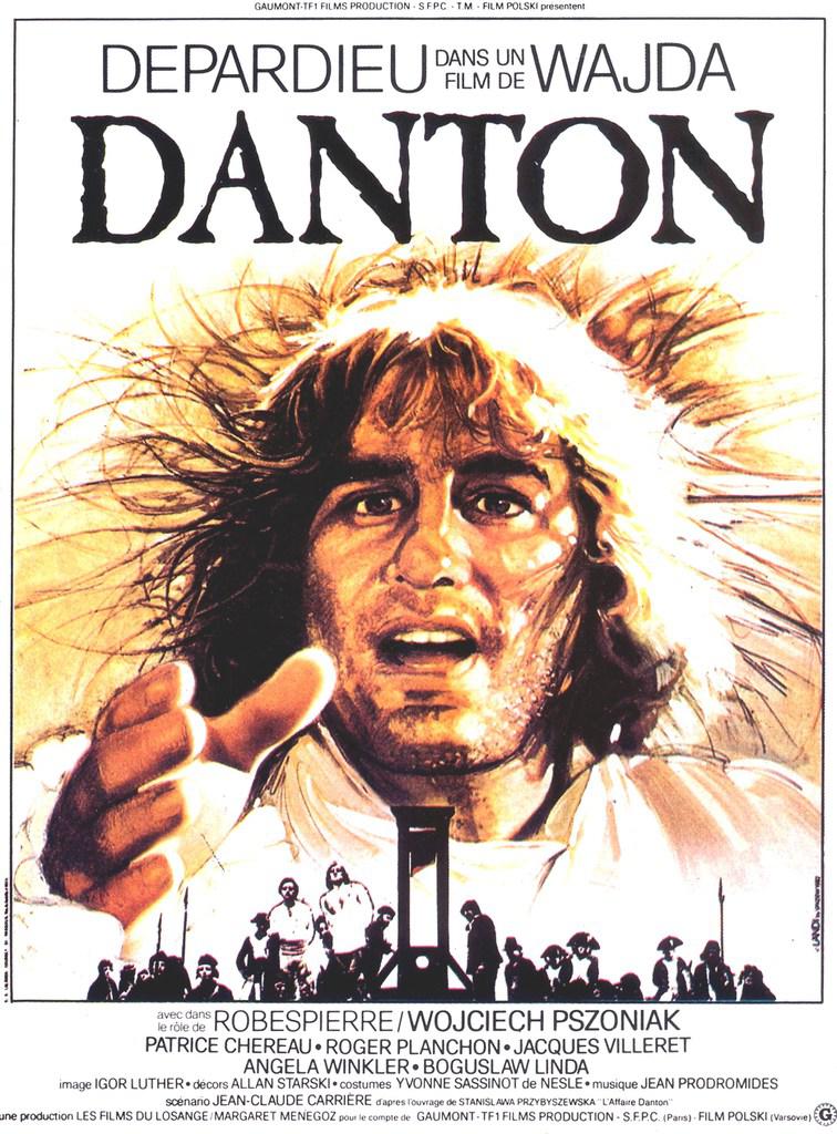 Affiche de Danton d'Andrzej Wajda