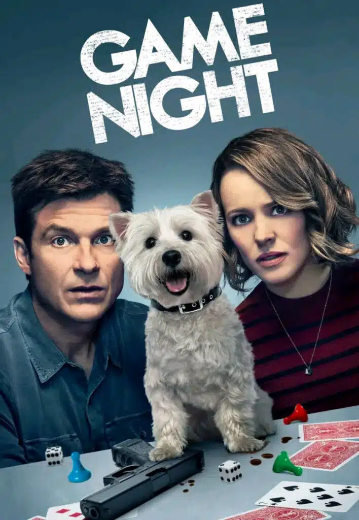 Game Night avec vec : Jason Bateman, Rachel McAdams (affiche, 2018)