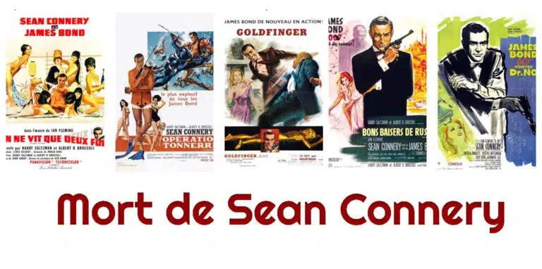 Mort de Sean Connery à l’âge de 90 ans : les diamants sont éternels