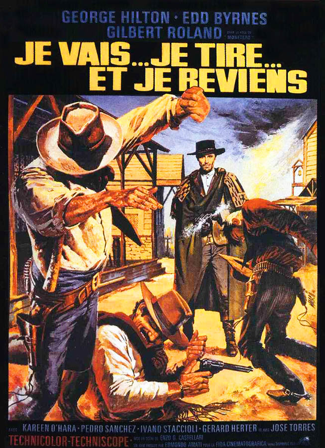 je vais... je tire... et je reviens affiche (Maascii)